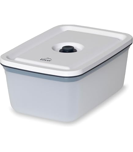 Boîte De Conservation Sous Vide Transparente Pour Aliments Compatible Micro Ondes Fishwaves Vaccum Fresh Box