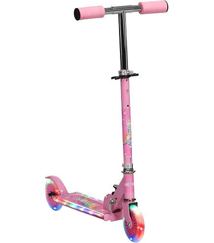 Trottinette Batman Pour Enfants - Pliable, 2 Roues Lumineuses, Réglable - À Partir De 5 Ans - 50 Kg Max Jouet Garcon 5 Ans Licence