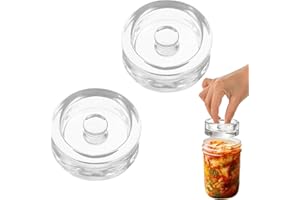 Vimmvid 2 pesi per fermentazione, Ø 7 cm, per fermentazione, peso fermentazione, pietra pesante, set per crauti kimchi kefir sottaceti ecc