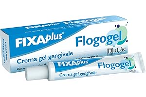 DULÀC FARMACEUTICI 1982 Dulàc - Gum Gel, Flogogel 15 ml, Mouth Ulcer Treatment, for Irritated and Receding Gums, Periodontitis, Cold Sore, Other Oral Mucosa Problems, with Hyaluronic Acid and Aloe Vera, Made in Italy