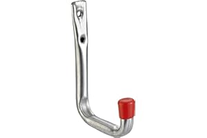 CONNEX Masidef member of the würth group DY222003 Gancio a Parete zincato, Grigio, 120 x 82 x 41 mm, 20 kg