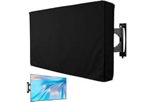 GBKDQQ Outdoor TV Abdeckung für 40-42 Zoll TV, Fernseher Hülle Bildschirmschutz Abdeckung 210D Oxford PVC Beschichtung Heavy Duty, Universal Wasserdicht Displayschutzfolie für Outdoor Fernseher