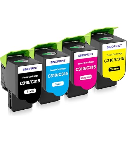 4 Cartucce Toner Rigenerate Alta Resa Per Lexmark CS720/CS725/CX725 - Nero, Ciano, Magenta, Giallo (74C10 Series)