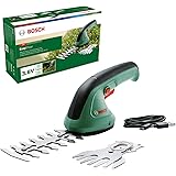 Bosch Home and Garden Cesoie da giardinaggio EasyShear (batteria da 3,6 V integrata, durata batteria: 40 min, lunghezza lame: