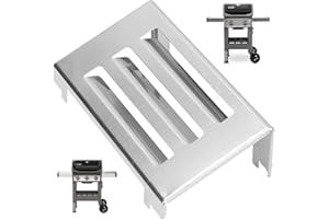 PETKAO 67060 Heat Deflector for Weber GS4 Spirit II 300 & 200 SER, Spirit II E210, E220, E310, S210/220, S310/320, Replacement for Weber Spirit 2 Parts & Weber GS4 Spirit II Heat Deflector, Stainless Steel