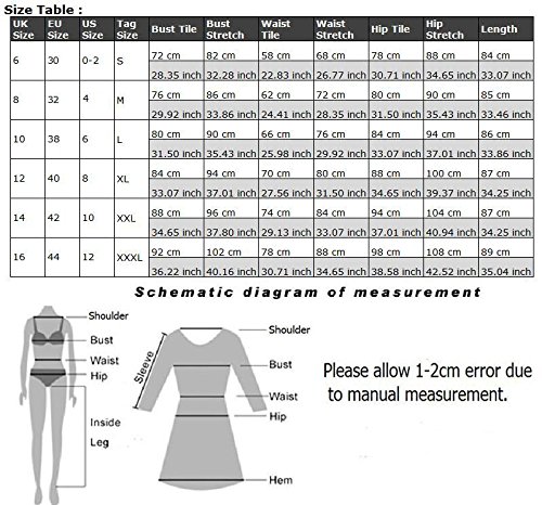 Calistous The Fashion Leisure ärmelloses, rückenfreies Kleid für Damen, ärmelloses Sommerkleid, Abendkleid, Party, Größe: M, Farbe: Weiß, schwarz, M-Black - 4