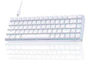 Dierya×TMKB T68se Gaming Mechanische Tastatur,60% Prozent Tastatur mit Brown Tactile Switch,Ultra-Compact Mini 68 Tasten Anti-Ghosting,Typ-C-Datenkabel,US Layout für PC Windows Gamer Typist