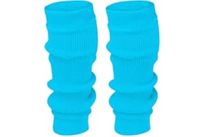 ANZEE DISCOVER THE NEW YOU ANZEE Leg Warmers for Kids Stay Warm and Stylish, Kids's Knitted Ankle Warmers 80s Party Dance Sports Yoga Accessories & Ice Skating