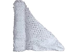 Raysent Red de Camuflaje persianas de Malla Doble para decoración Caza Patio Campamento fotografía Granja Refugio ocultación de Coche Fiesta exhibición telón de Fondo Paintball Cortina Techo Valla