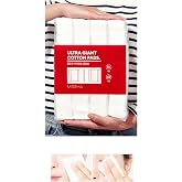 MISSHA% 100 Pamuk Makyaj Temizleme Pedi Ultra Giant Cotton Pads 400 Adet