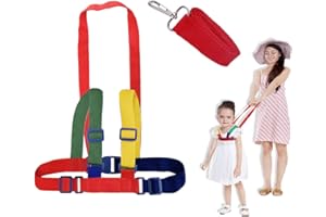 Harnais Enfant,Harnais de Marche Pour Bébé,Bébé Harnais de Sécurité,Anti-perte Enfant Harnais de Sécurité,Bébé Harnais de Sécurité Enfant Réglable Bretelles Aide à la Marche Bébé Marche Protection