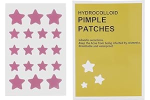 Zuofan Pimple Patch, Hydrokolloid Pickel Patch, 18 Counts Sternförmiges Pickel Pflaster, Acne Patch