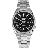 Seiko Erkek Saat Snk567J1 G&uuml;m&uuml;ş Siyah Erkek Saatleri
