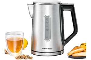 Rommelsbacher Sunny Czajnik Elektryczny, Srebrny, 1.7 L