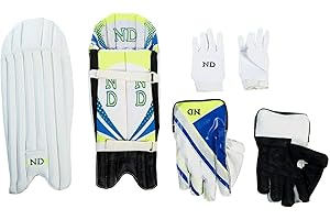 ND SPORTS ND 2019 Cricket Wicket Keeping Keeper Gloves Pads Inners Youths