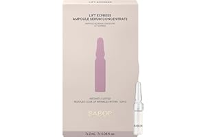 BABOR Lift Express, Anti-Aging Serum Ampullen für das Gesicht, Sofortiger Anti-Falten-Effekt, Vegane Formel, Ampoule Concentrates, 7 x 2 ml