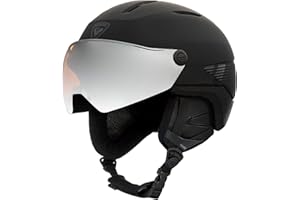 Rossignol - Casque De Ski/Snow Fit Visor Impacts Noir Homme - Homme - Noir