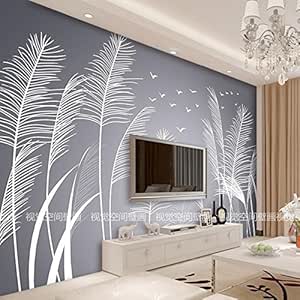 Huangyahui Wandbilder Huang Ya Hui Wandbild 3d Hintergrund Tapete Wohnzimmer Tapeten An Der Wand Am Bett Sofa Wallpaper Wandbilder Amazon De Baumarkt