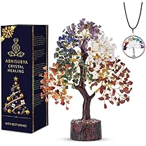 Albero Della Vita Con 7 Chakra In Cristallo - Decorazione Feng Shui Per Meditazione E Guarigione, Regalo Portafortuna - Foto 13