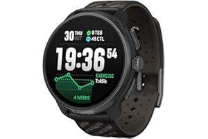 SUUNTO Race 2 Montre de Sport Homme Femme, Tracker d'Activités GPS Running, Bi-Band GNSS, Carte Hors Ligne, Écran Tactile AMOLED, Smartwatch Cardiofréquencemètre Podomètre Altimètre