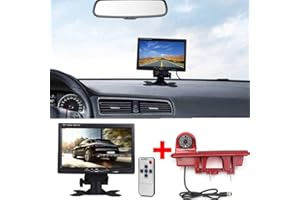 DYNAVSAL 7'' Pouces TFT LCD Moniteur de Voitures + HD Vision Nocturne Caméra de Recul Remplacement pour Fiat Talento/Nissan NV300/Renault Traffiic III/Nissan Primastar/Opel/Vauchall Vivaro/Renault Trafic