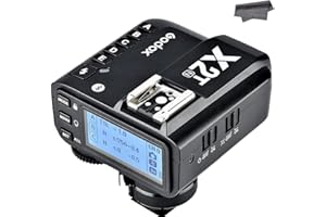 Godox X2T-N Wireless Flash Trigger Compatible with Nikon Camera Bluetooth Connection APP Control 1/8000s HSS Transmitter for Godox V1N TT685N TT350N V860II-N TT600 AD200 (X2T N Compatible with Nikon)