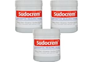 THREE PACKS of Sudocrem Antiseptic Cream 400g Tubs