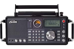 TECSUN S-2000 HAM Amateur Radio SSB Dual Conversion PLL FM/MW/SW/LW Air Band (S-2000)