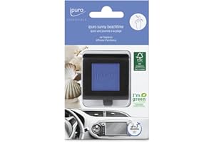 ‎IPURO ipuro - erfrischender ipuro sunny beachtime Auto Duft - dezenter Lufterfrischer fürs Auto mit spritzig frischen Noten - angenehmer Auto Lufterfrischer für ein puristisches Dufterlebnis bis zu 3 Monate