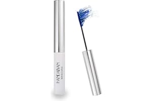 GL-Turelifes Mascara 12 couleurs Mascara fibre colorée Mascara de charme longue durée, cils épais et longs maquillage des yeux imperméable et anti-bavures (# 05 Bleu saphir)