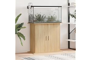 Rantry Mobili Supporto Acquario 81x36x73cm in Legno Multistrato Rovere Sonoma, Mobili per Casa Interno Esterno Soggiorno Camera da Letto