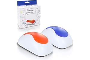 Amazy Borrador Magnético (Naranja) - Borrador para una eficaz limpieza en seco de su pizarra magnética