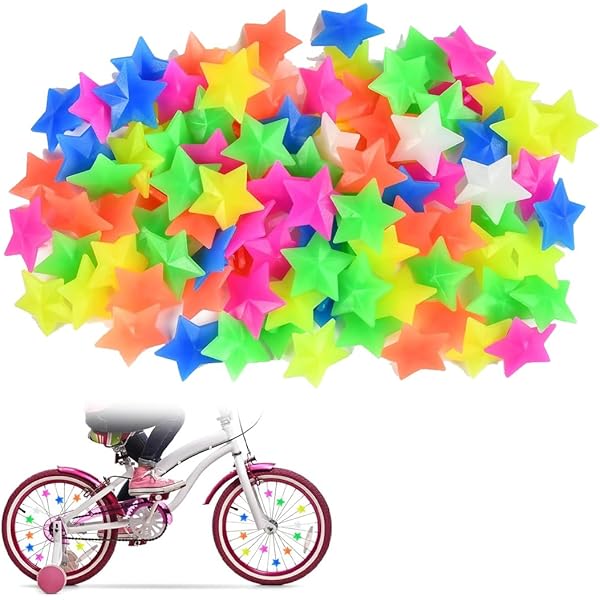 YUEXNKO Perles Rayons Velo, Décoration Roue Vélo, Décoration