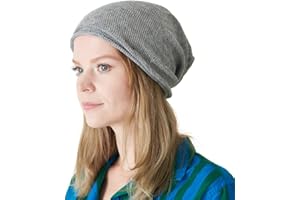 CHARM Linen Summer Beanie Slouchd Cooling Knitted Hat Unisex Men Women