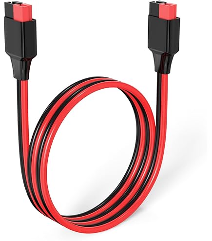 Anderson Steckerkabel 50A - Batterie Anschluss Mit O-Ring Klemmen