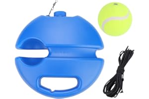 VGEBY Baseboard de Tennis, Auto-Apprentissage Tennis Rebound Power Base Outil d'Entraînement de Tennis avec Balle de Tennis Produits De Fitness Combinés