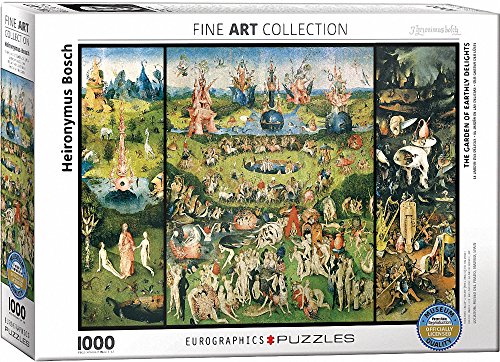 Eurographics "Hieronymus Bosch The Garden Of irdischen Delights/Triptychon" Puzzle (1000, mehrfarbig)