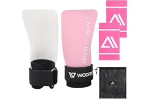 WODFITT Manique Crossfit | Gants Cross Training | Gants Crossfit pour Homme et Femme | Grip Antidérapants | Protège-Mains pour Haltérophilie, Tractions, WOD