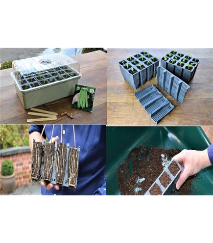 Garland Products 28-Cell Deep Rootrainer Root Trainer Set - Reusable Seed Starting Tray
