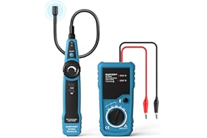 Localizador de cables subterráneos, DURFICST Localizador de cables enterrados multiusos, manguera de metal de 15 pulgadas para alambres de cercas para perros, cables subterráneos y tuberías de metal