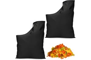 PJUQOW 2 Stück Zwei Laubsauger Fangsäcke, Kompatibel Mit Einhell Laubsauger Und Ferrex Modellen, Hochwertiges Material Für Effizientes Laubsammeln, Ideal Für Garten Und Park