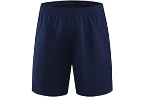 STOLPYZH Kids Activewear Shorts School PE Short Boys Girls Gym Football Sports Running Training Shorts Quick Drying