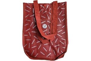 lululemon NEW SHOPPING LUNCH GYM TOTE BAG YOGA DANCE TENNIS GOLF GYM BEACH SKATE, Red and White, S