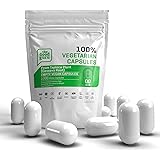 The Good Guru Vegetarian Empty Capsules Size - 00 White | Empty White Capsules Vegan and Vegetarian-Friendly from Tapioca Pla