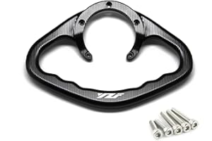 GYMARK Accoudoir de réservoir de carburant pour moto Yamaha R1 R6 YZF-R25 YZF-R3 YZF1000 (noir)