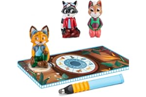 Edurino 3-in-1 Starterset | 3 Lernspiele | ab 4 Jahren | Digitales Lernspiel mit Mika Erstes Lesen & Schreiben, Robin Erste Zahlen & Mengen, Yuki Kreativität inkl. Stift