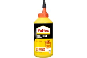 Pattex Bois Express, trälim, 750 g flaska