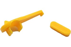 EWANDOR Tire Changer Plastic Insert, Tire Machine Guard, Wheel Rim Protector for Mount Demount Duck Head, Tyre Repair Mounting Protection Accessory Kit, Front + Rear Inserts, (03YKM, 6 Pairs)