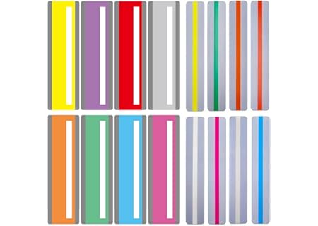 Cesujowaz Lesehilfe Lesezeichen barn set 16 stycken, ADHS-verktyg Lezelineal färgade läsremsor för g - Amazon Deal & Rabatt