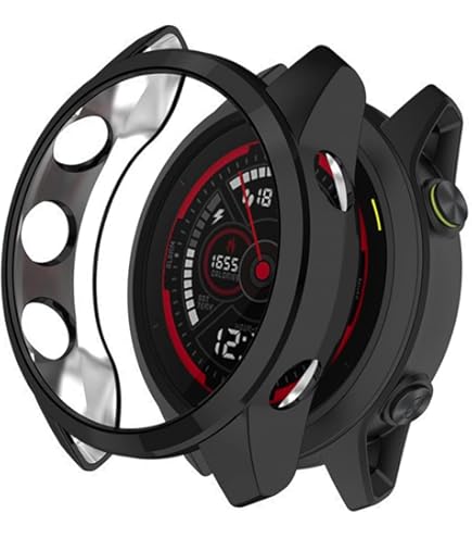 IDaPro [4Pcs Protection D'Ecran Pour Garmin Forerunner 745 Running Triathlon 4pcs Bouchons Anti Poussiere Siliconeverre Tremp